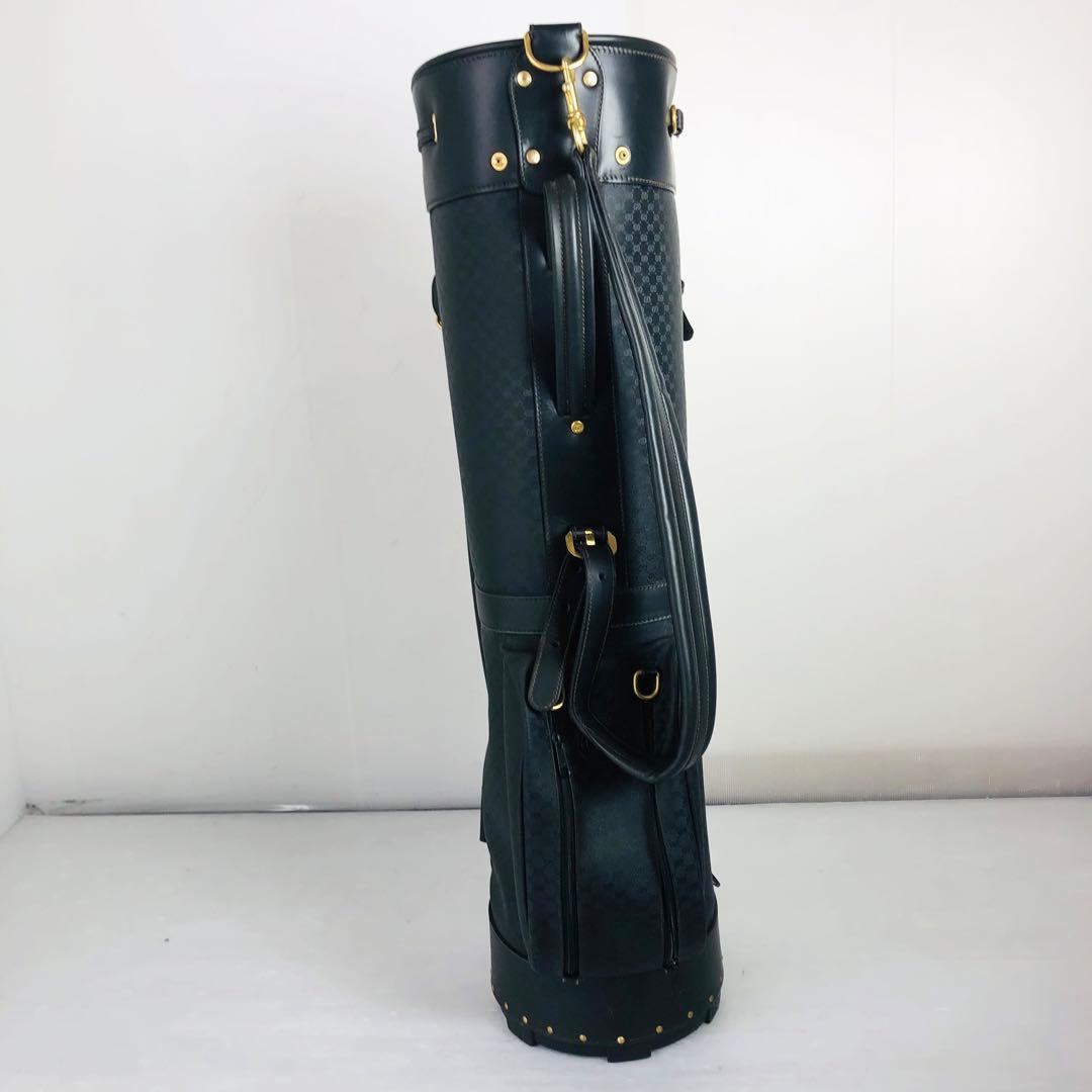 GUCCI グッチ キャディバッグ ゴルフバック ブラック 黒