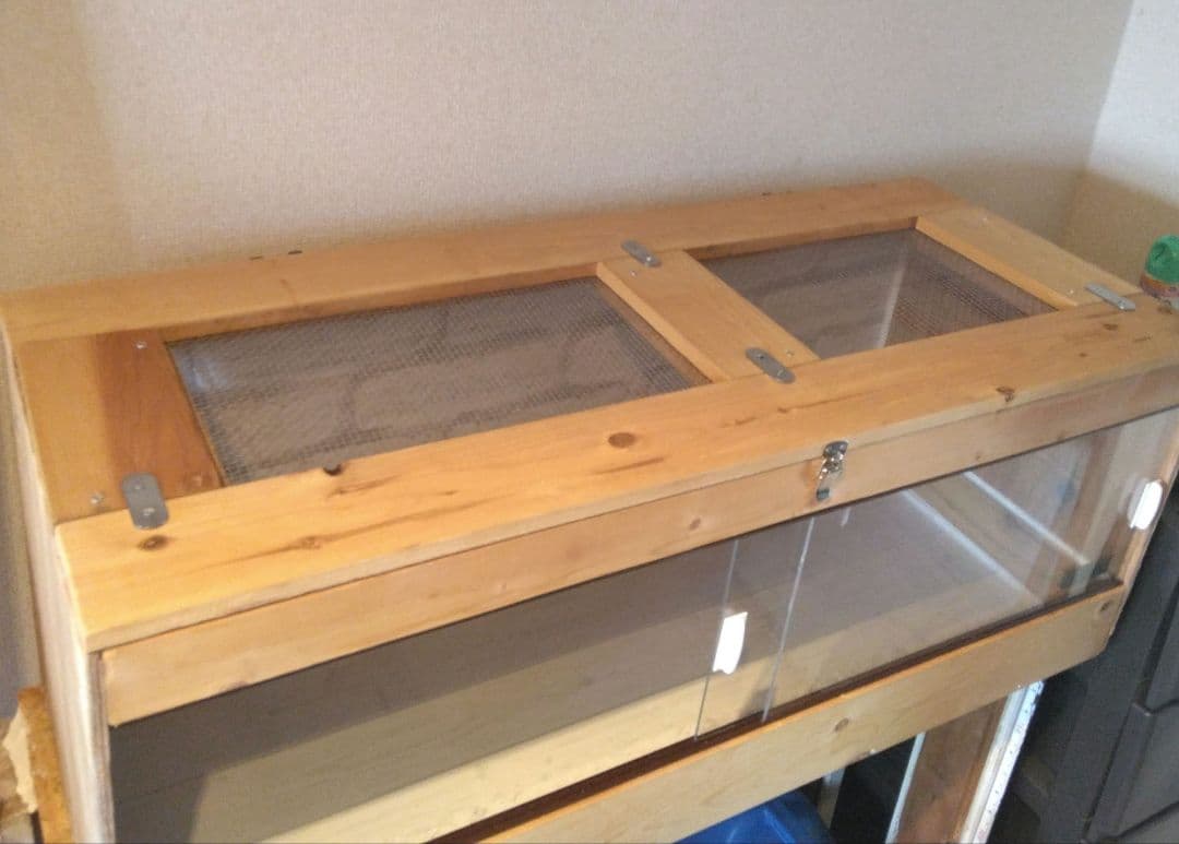 特大サイズ木製ケージ【未使用】