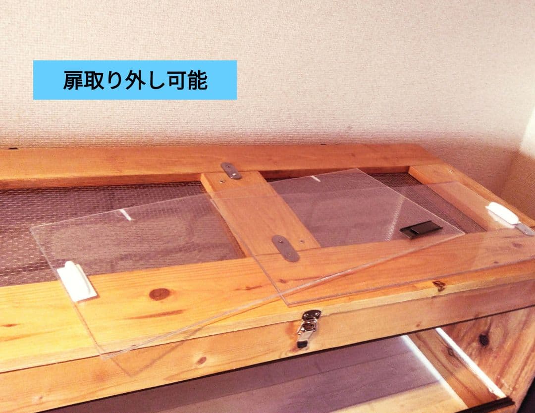 特大サイズ木製ケージ【未使用】