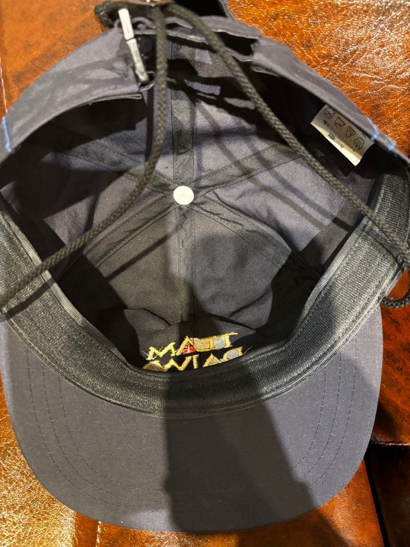 希少ヴィンテージTEAM DAIWAキャップチームダイワフィッシングストラップ付