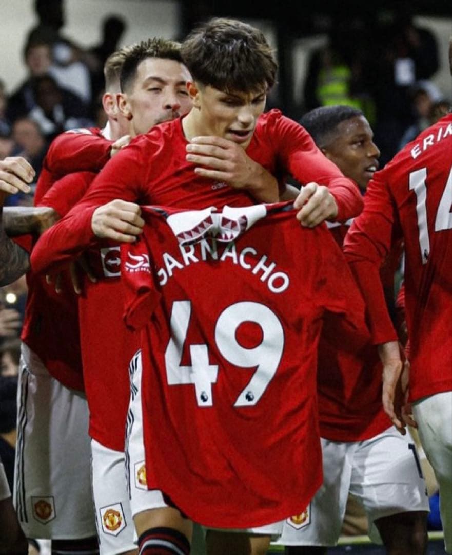 ガルナチョ オーセンティック ユニフォーム3枚セット マンチェスターユナイテッド