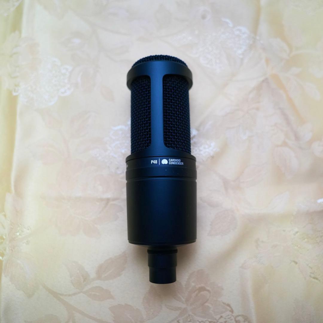 ほぼ未使用 audio-technica AT2020 コンデンサーマイク 配信