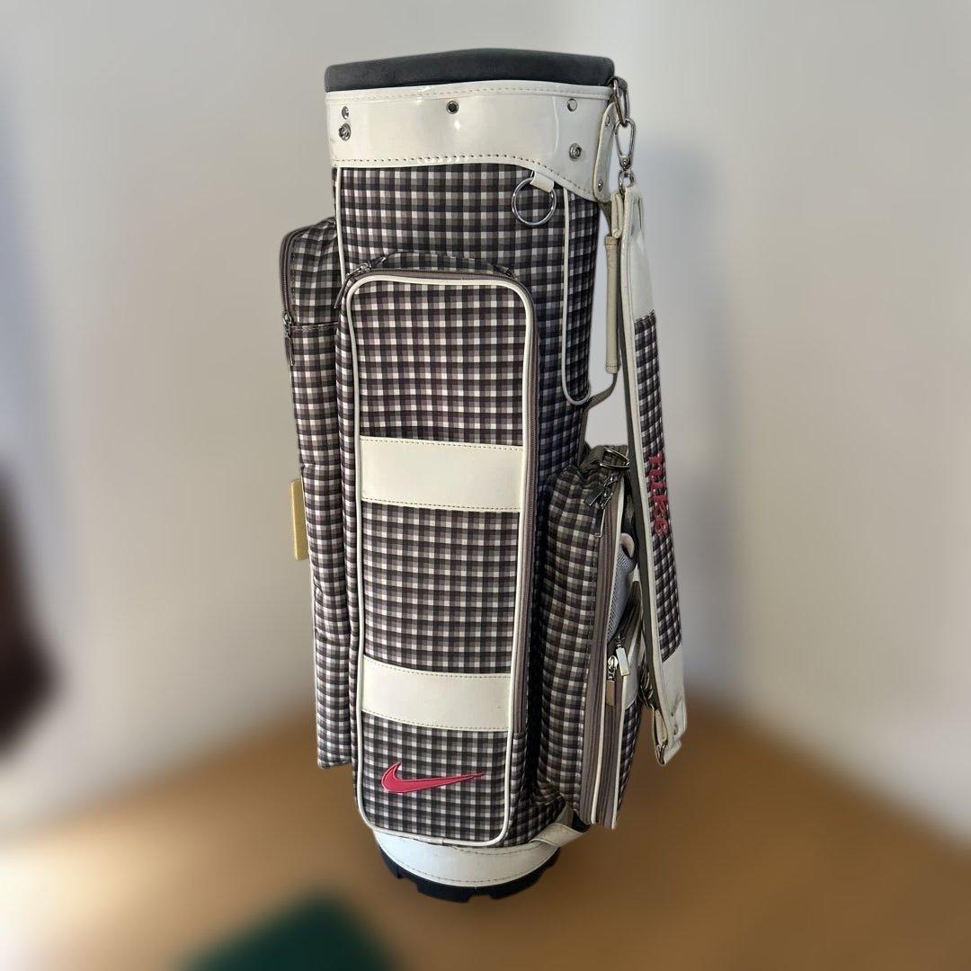 Nike チェック柄 ゴルフバッグ