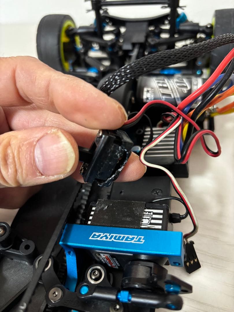 中古タミヤTA-08PROメカ付き