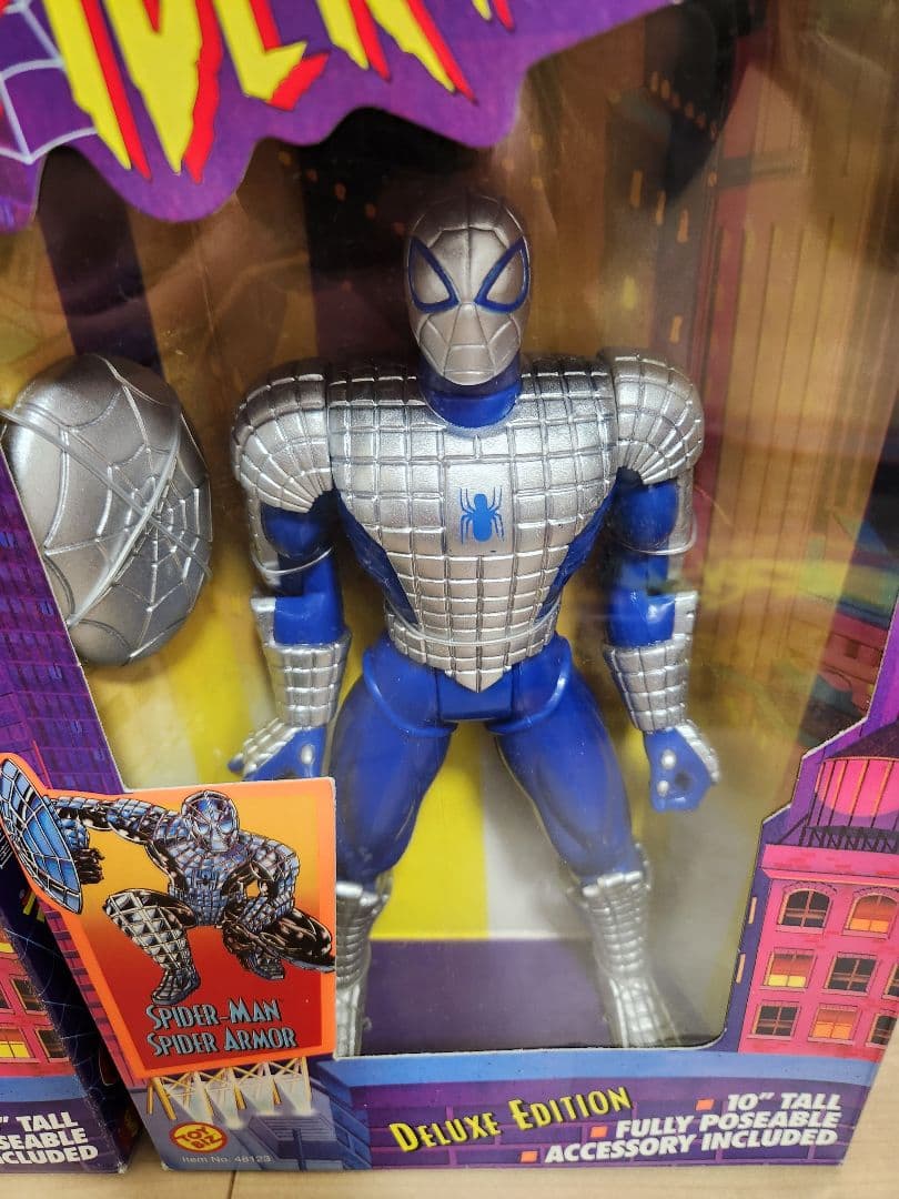 未使用　スパイダーマン デラックスエディション フィギュア 3体　トイビズ