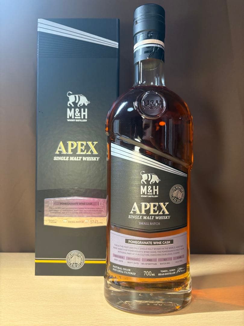 ウイスキー  APEX Pomegranate Wine Cask 700ml