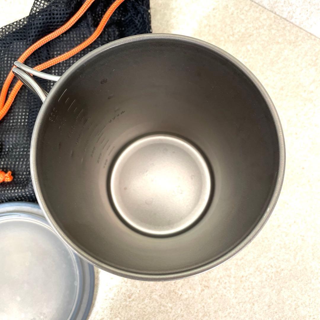 最終値下げ！スノーピーク カップヌードル　チタンクッカー　袋付き！