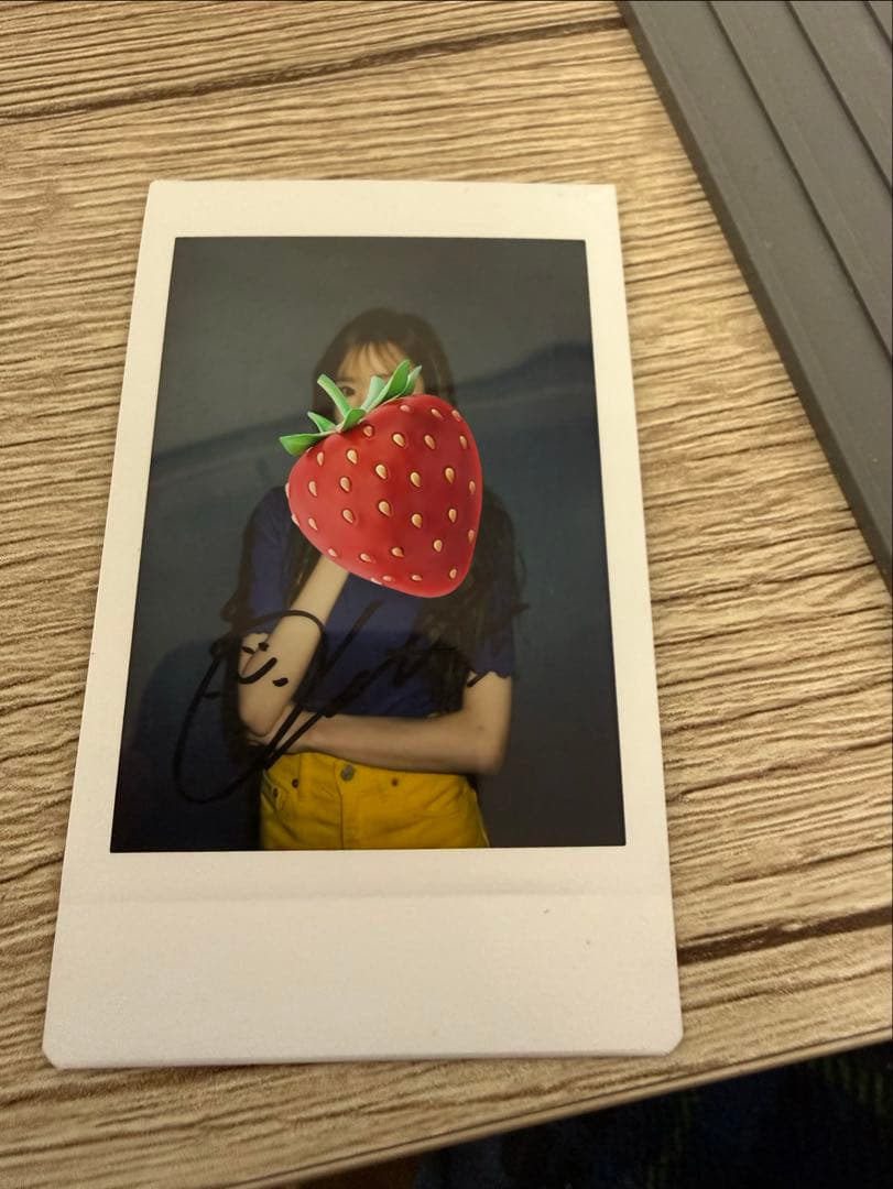 本田仁美　サイン入りチェキ