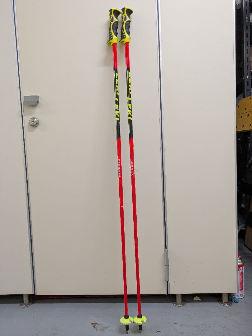 LEKI Venom Race スキー用ストック カーボン製　125センチ