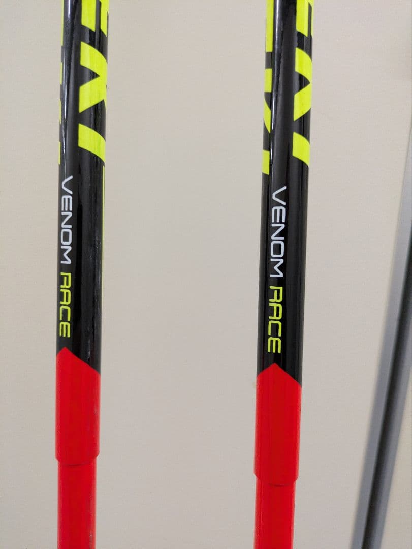 LEKI Venom Race スキー用ストック カーボン製　125センチ