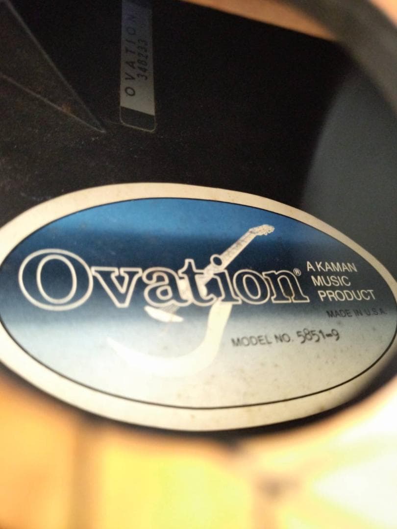 Ovation 5851-9 Gold Starred [貴重]