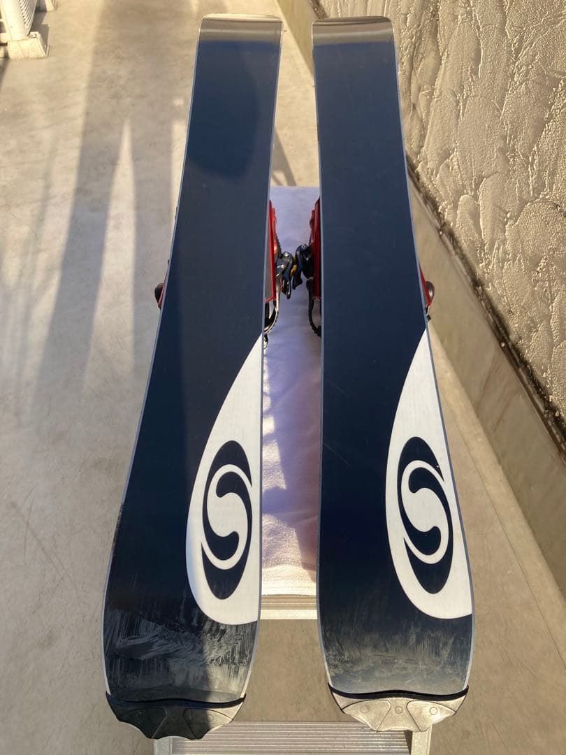 ショート(ファン)スキー　スノーボード　ブーツ用SALOMON×RIDE 赤