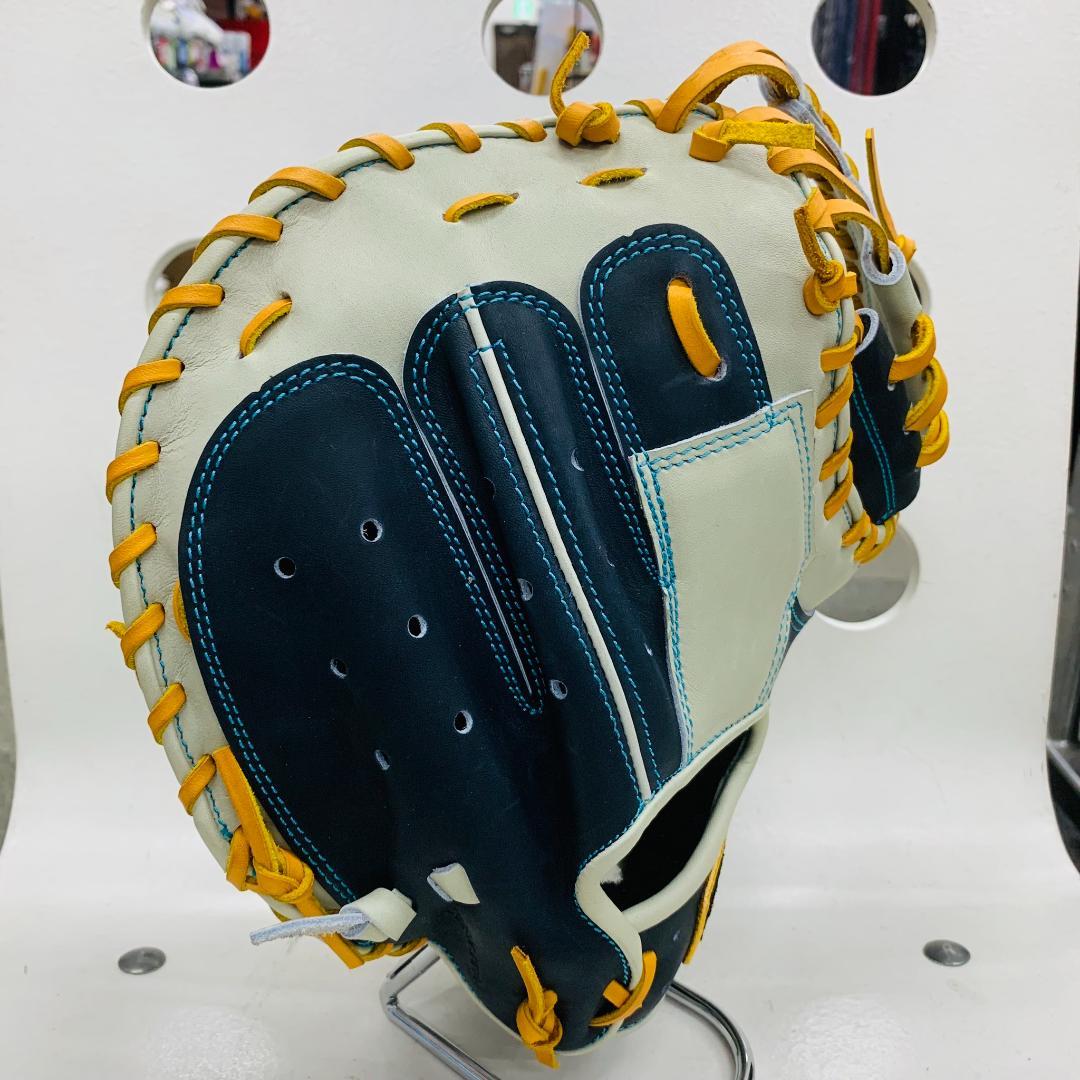 ゼット　プロステイタス　オリジナルオーダーミット　軟式用　捕手用　森タイプ