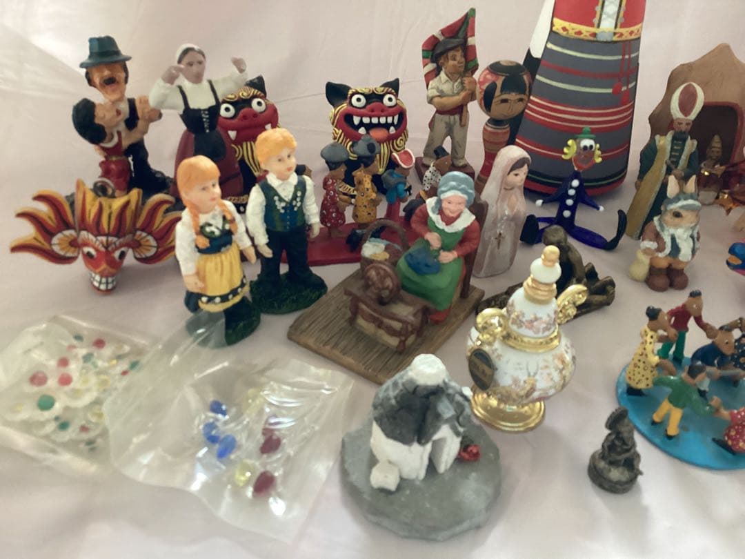 世界民芸品セット 伝統工芸品　海外旅行土産　合計33個まとめ売り　バラエティ