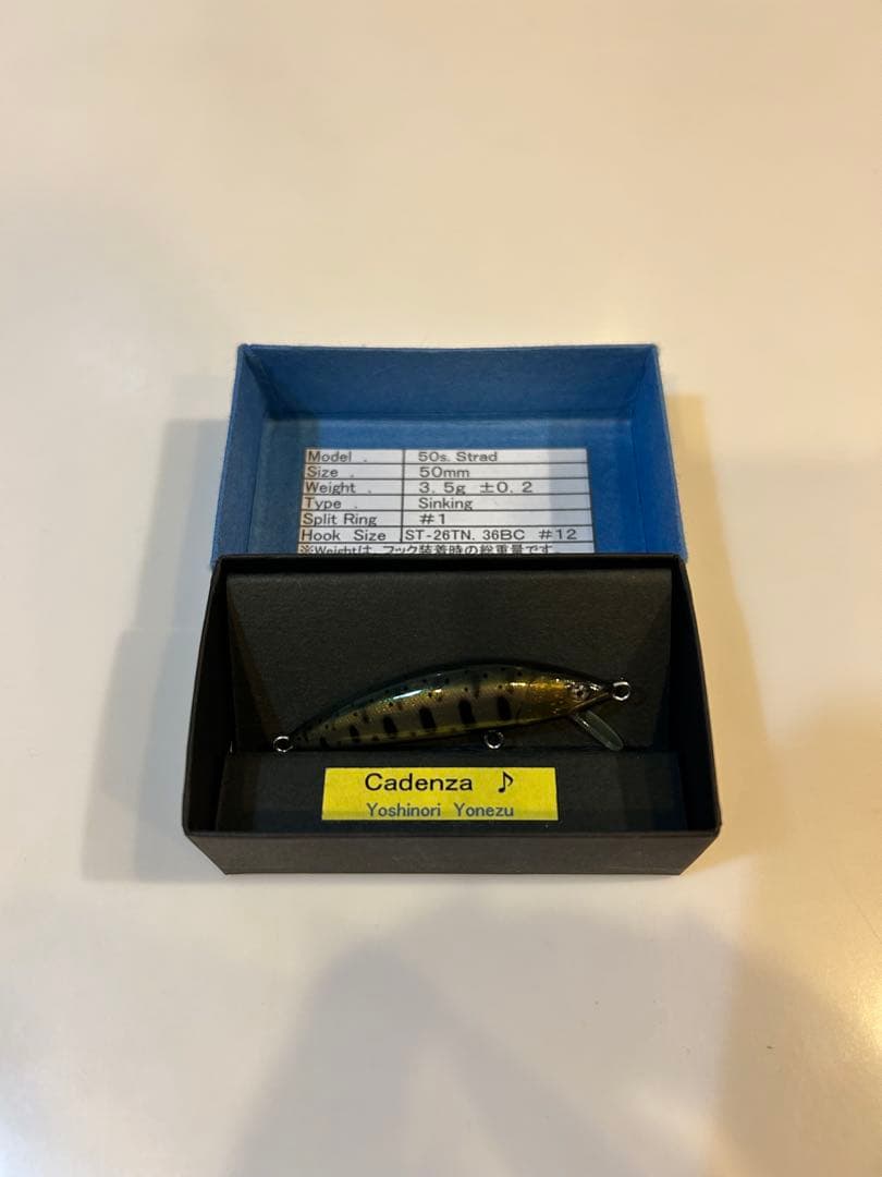 な*お様 Cadenza カデンツァ 50S strad ハンドメイドミノー