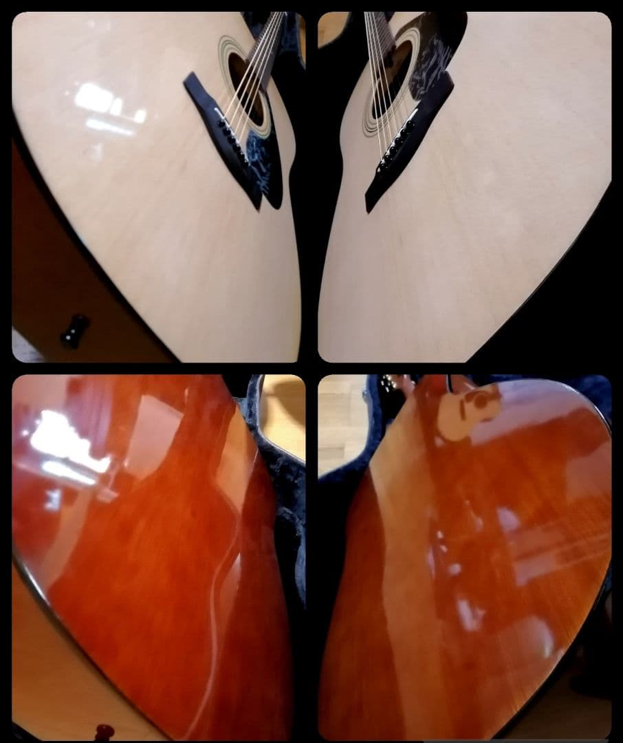 ★新品に近い★YAMAHA F315D★ピックガードの保護シール付いています！