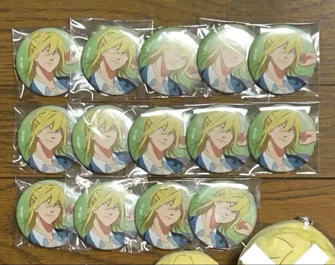 忘却バッテリー 藤堂葵 缶バッジ ベースヤード