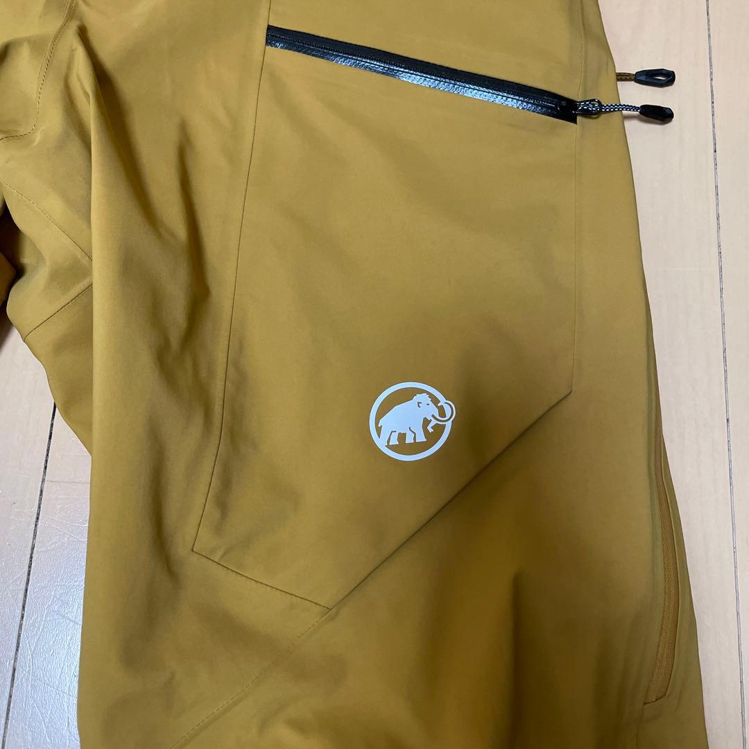 mammutマムート heldigratブラウン サスペンダー付きオーバーパンツ