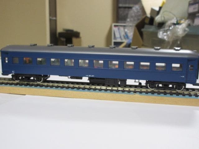 国鉄 オハ35系客車(座席車) 5両セット (ブルー) HOゲージ　未走行車