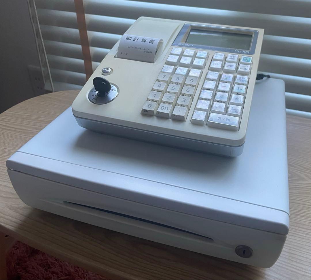 CASIO NL-300 ホワイト レジスター