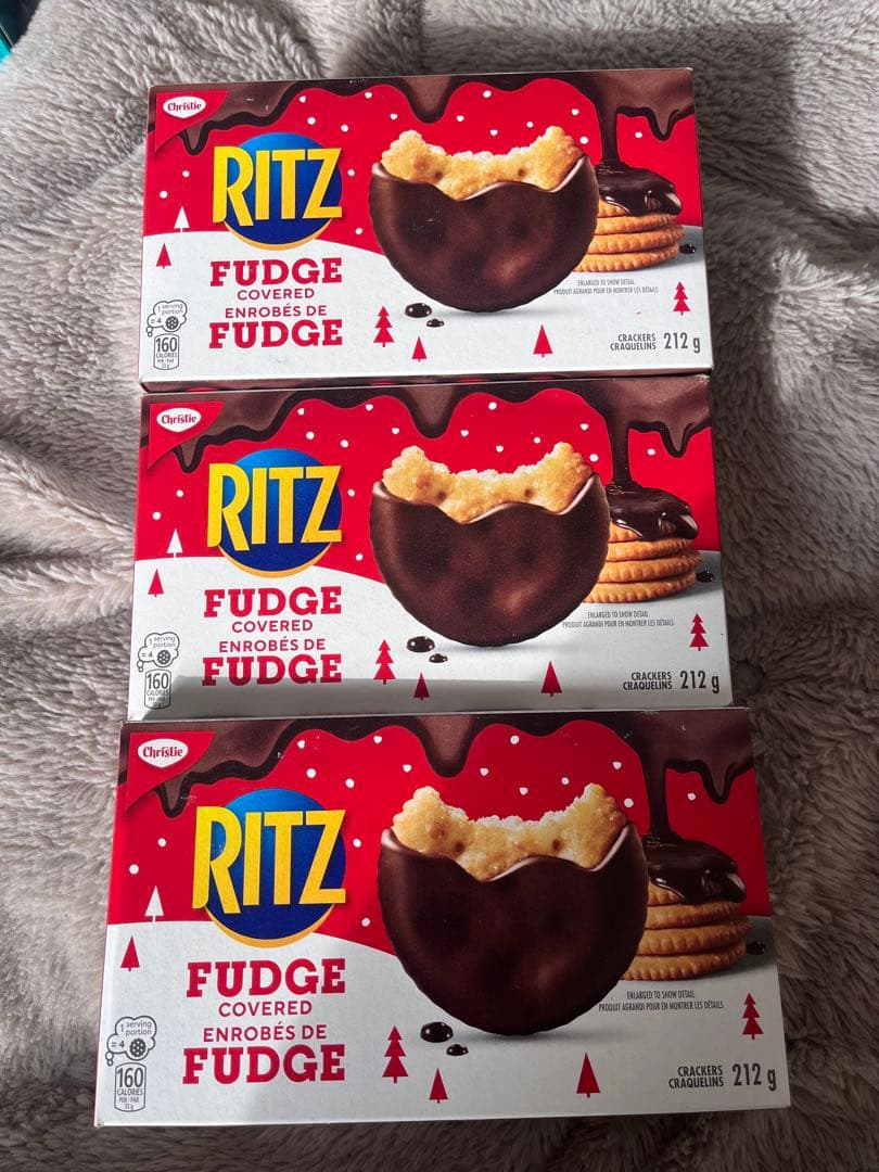 北米限定　RITZ FUDGE covered 3個セット