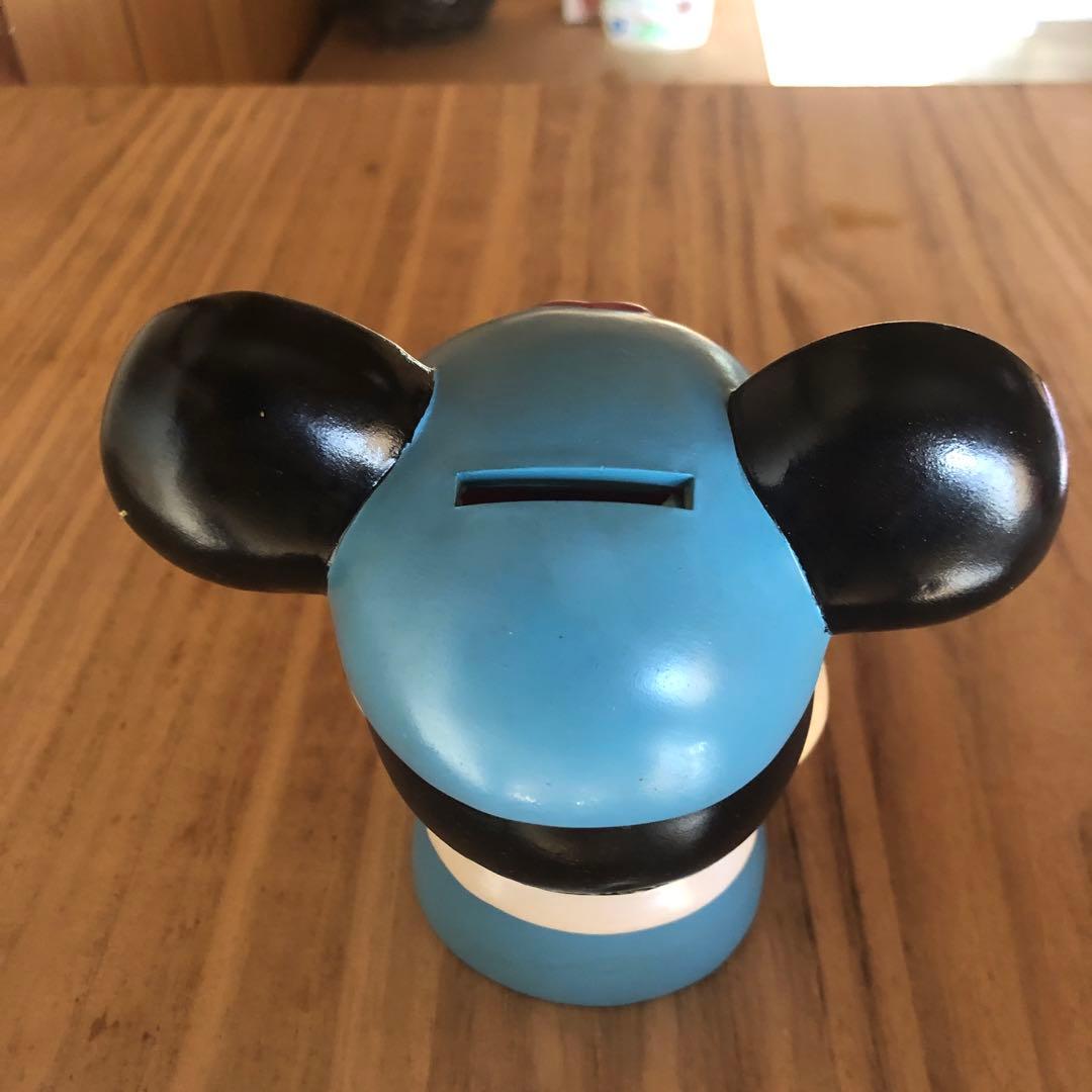 ミッキーマウス フィギュア 帽子付き貯金箱