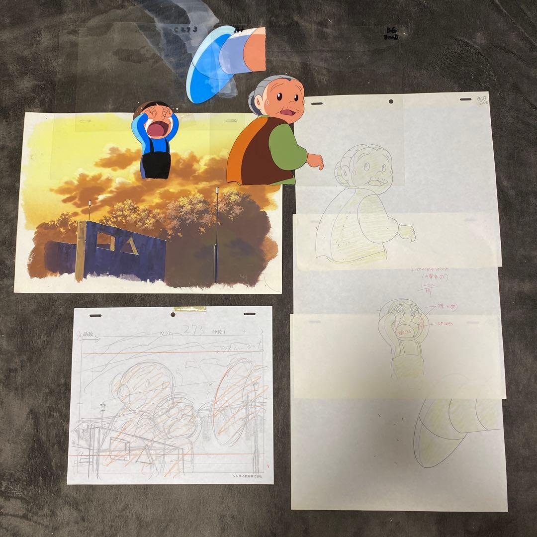 ドラえもん 映画おばあちゃん思い出 セル画 藤子F不二雄 アニメ原画 大山のぶ代