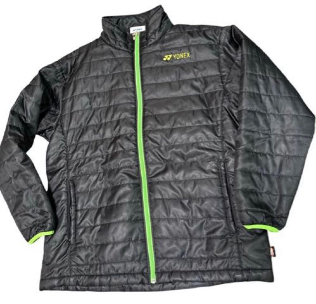 YONEX ウォームアップウェア ブラック　中綿ジャケット　メンズ