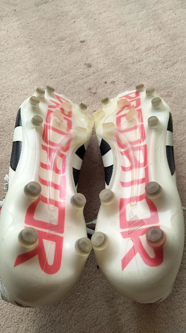 adidas Predator Elite AG 26cm ホワイト/レッド