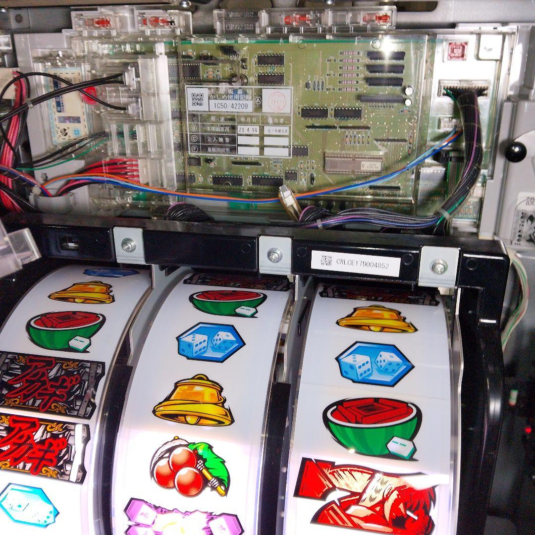 SLOTアカギ 闇に降り立った天才 不要機付 パチスロ実機