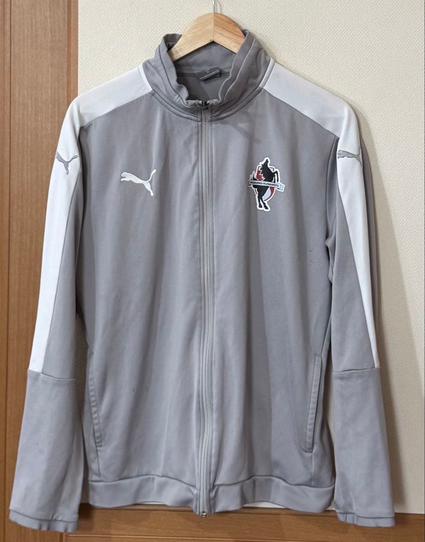 希少　PUMA プーマ　支給品　ロアッソ熊本　トラックジャケット XL