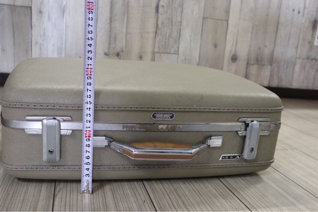 アメリカンツーリスター スーツケース アメリカ ヴィンテージ 家具 グレージュ