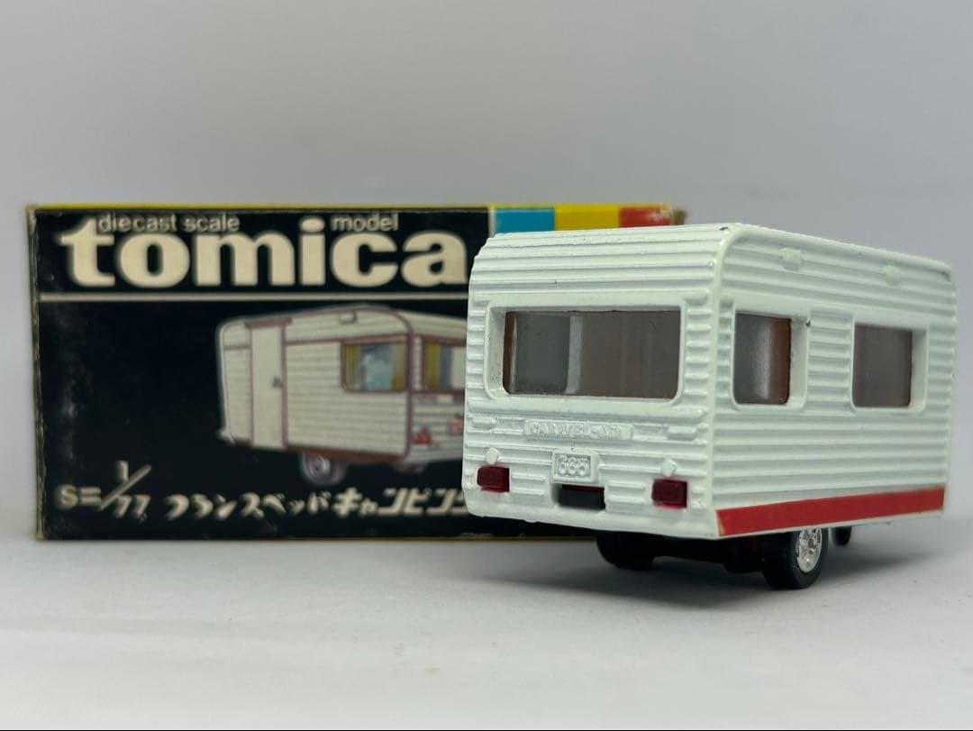 トミカ No.65 フランスベッド キャンピングカー 日本製 黒箱 当時物