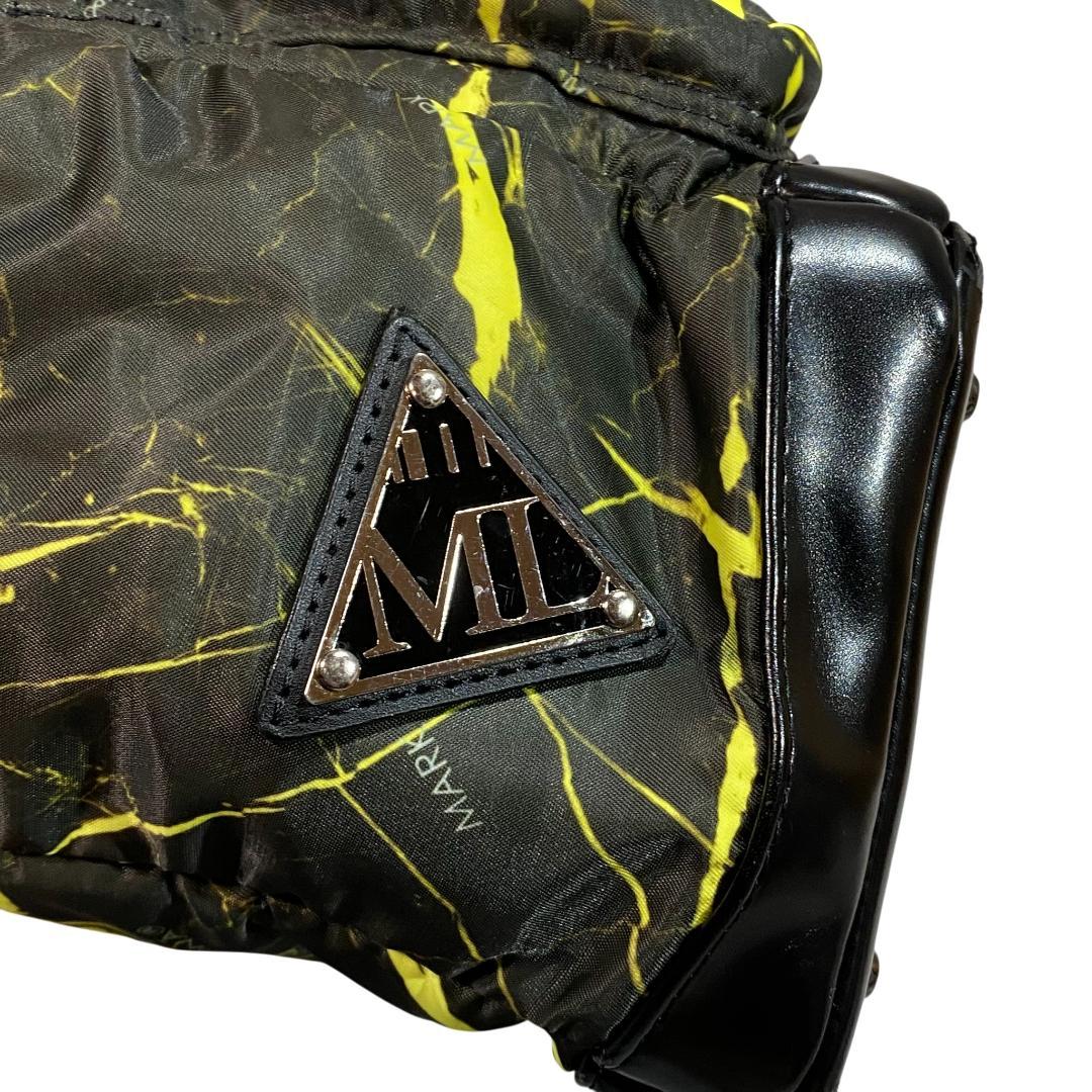 MARK＆LONA マークアンドロナ カートバッグ ブラック イエロー ゴルフ