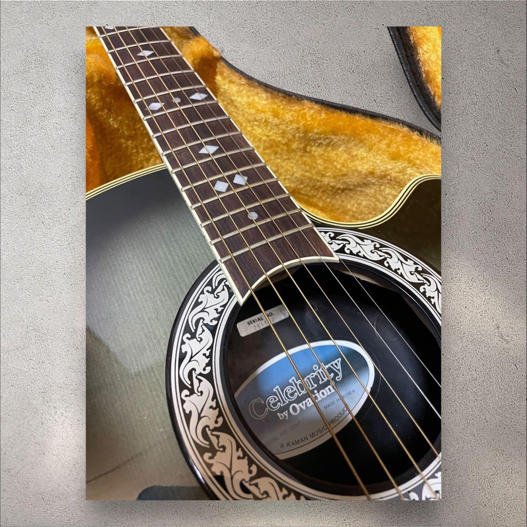 Ovation　Celebrity　CC157 エレアコギター　ハードケース付き