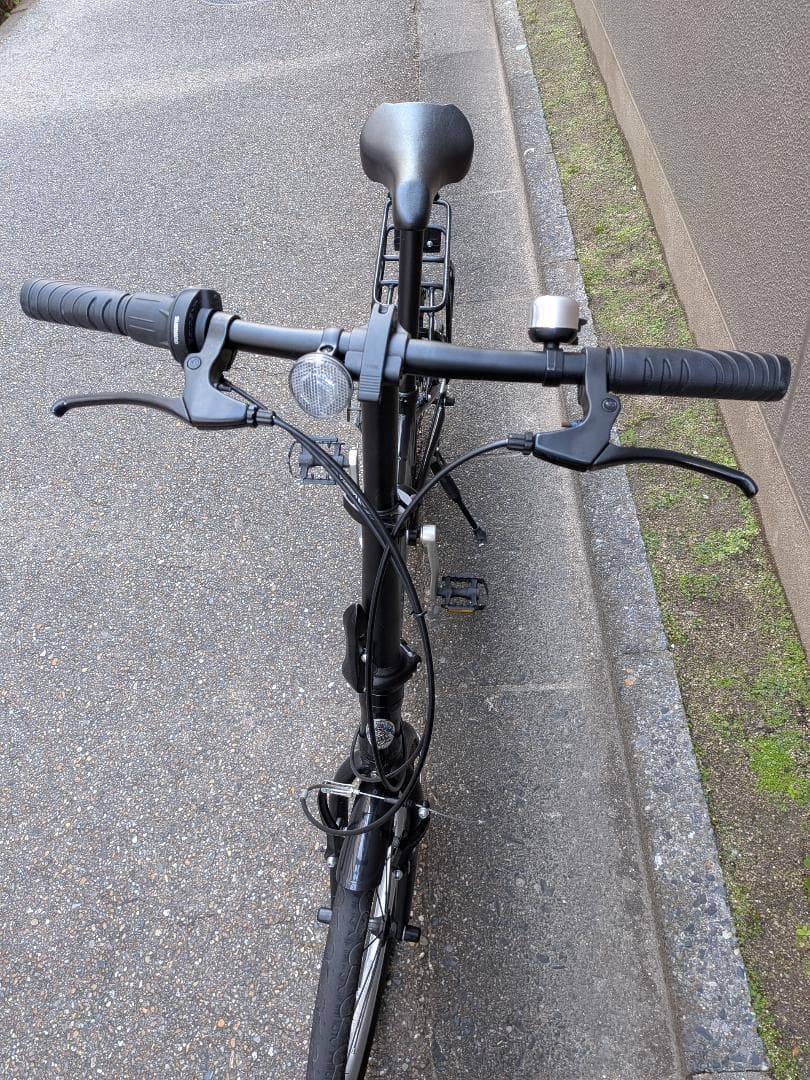 HARRY QUINN 折りたたみ自転車 ブラック　ハリークイン　ロングブライト