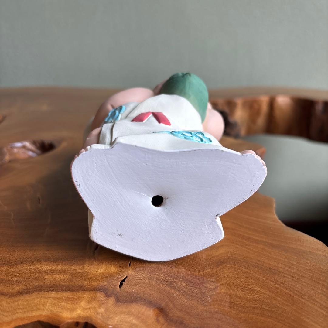 博多人形 白水英章 「へちま童子」 わらべの歳時記12ヶ月コレクション 創作人形