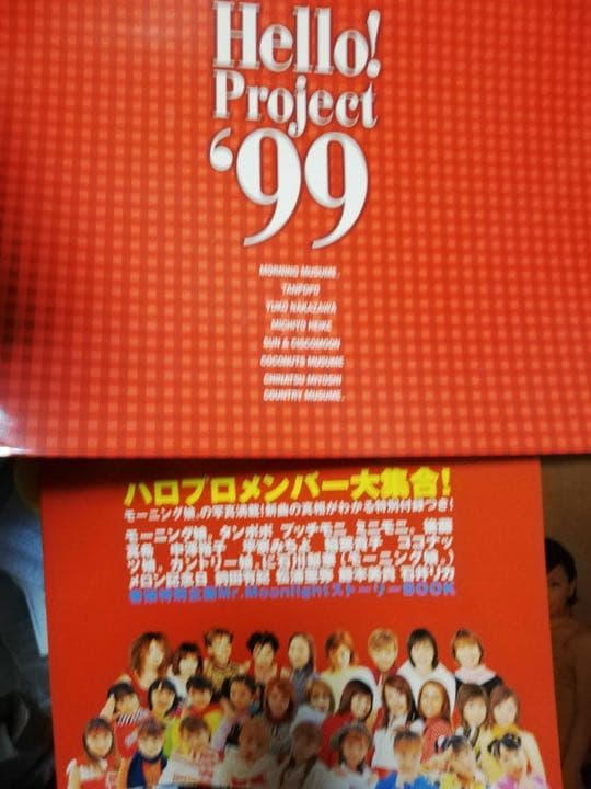 モーニング娘。ツアーパンフ