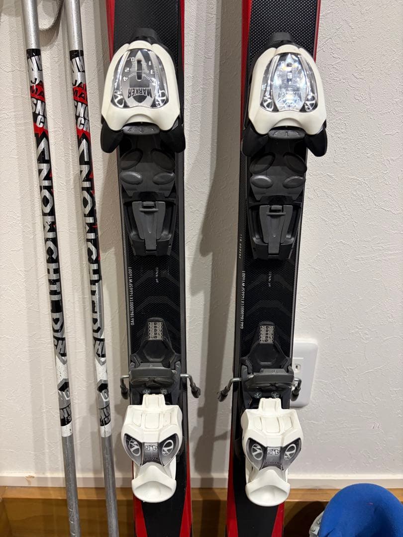 ★男の子用 4点セット メンテナンス.HOTWAX済★ salomon head