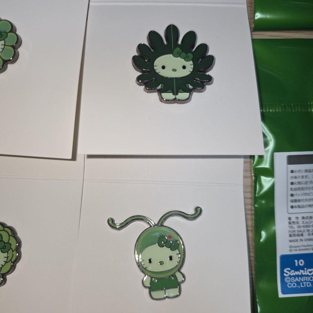 藻キティ 日本館 大阪関西万博 ピンバッジ Algae藻