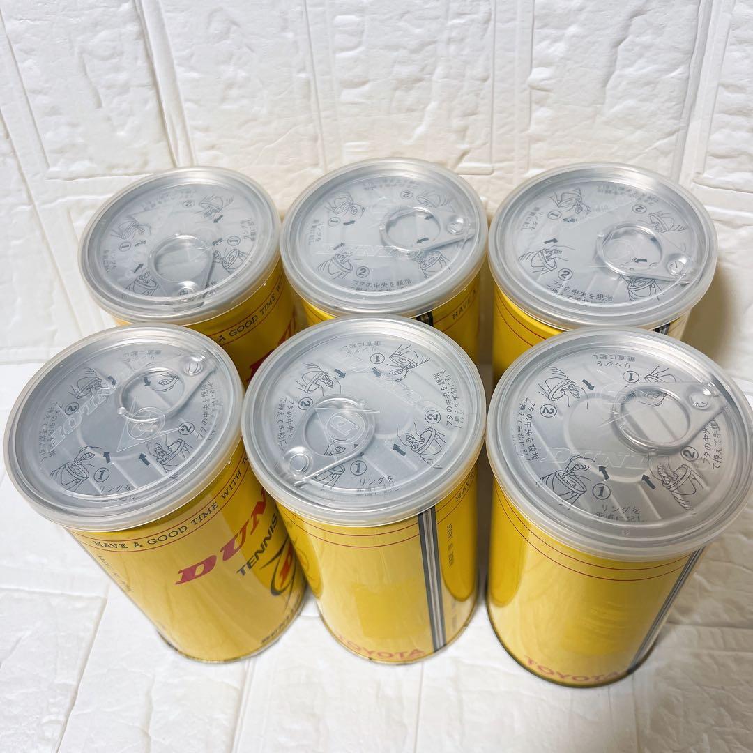 【非売品】 TOYOTA ORIGINAL DUNLOP テニスボール 6セット