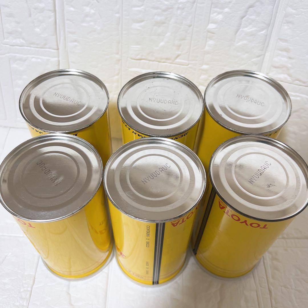 【非売品】 TOYOTA ORIGINAL DUNLOP テニスボール 6セット