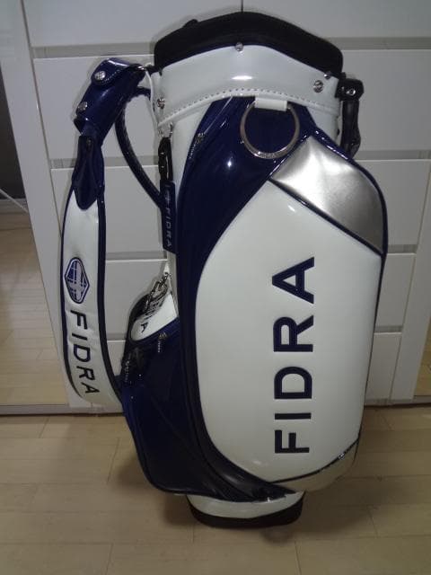 フィドラ / FIDRA 豪華9型 隠しスタンド式キャディバッグ USED美品