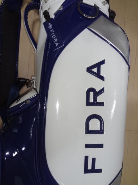 フィドラ / FIDRA 豪華9型 隠しスタンド式キャディバッグ USED美品