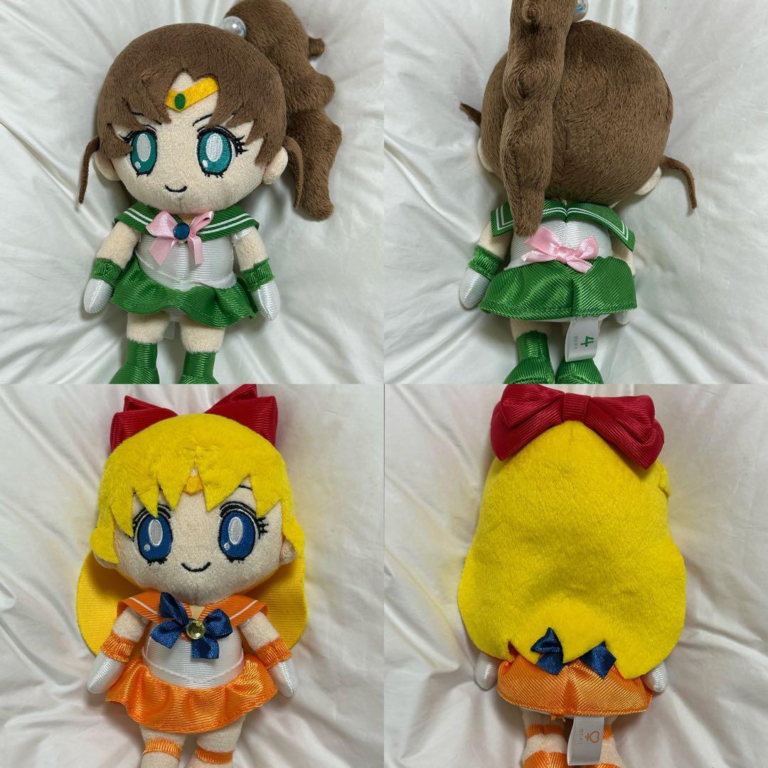 【美品】セーラームーン 20周年 miniぬいぐるみクッション 15体セット