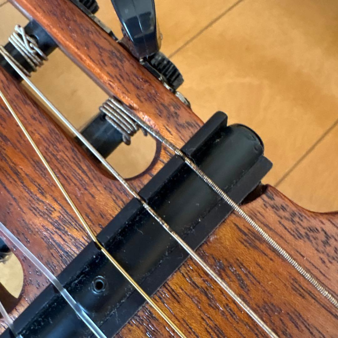 ARIAアリア シンソニードギターケース　弦付き トラベルサイレントギター