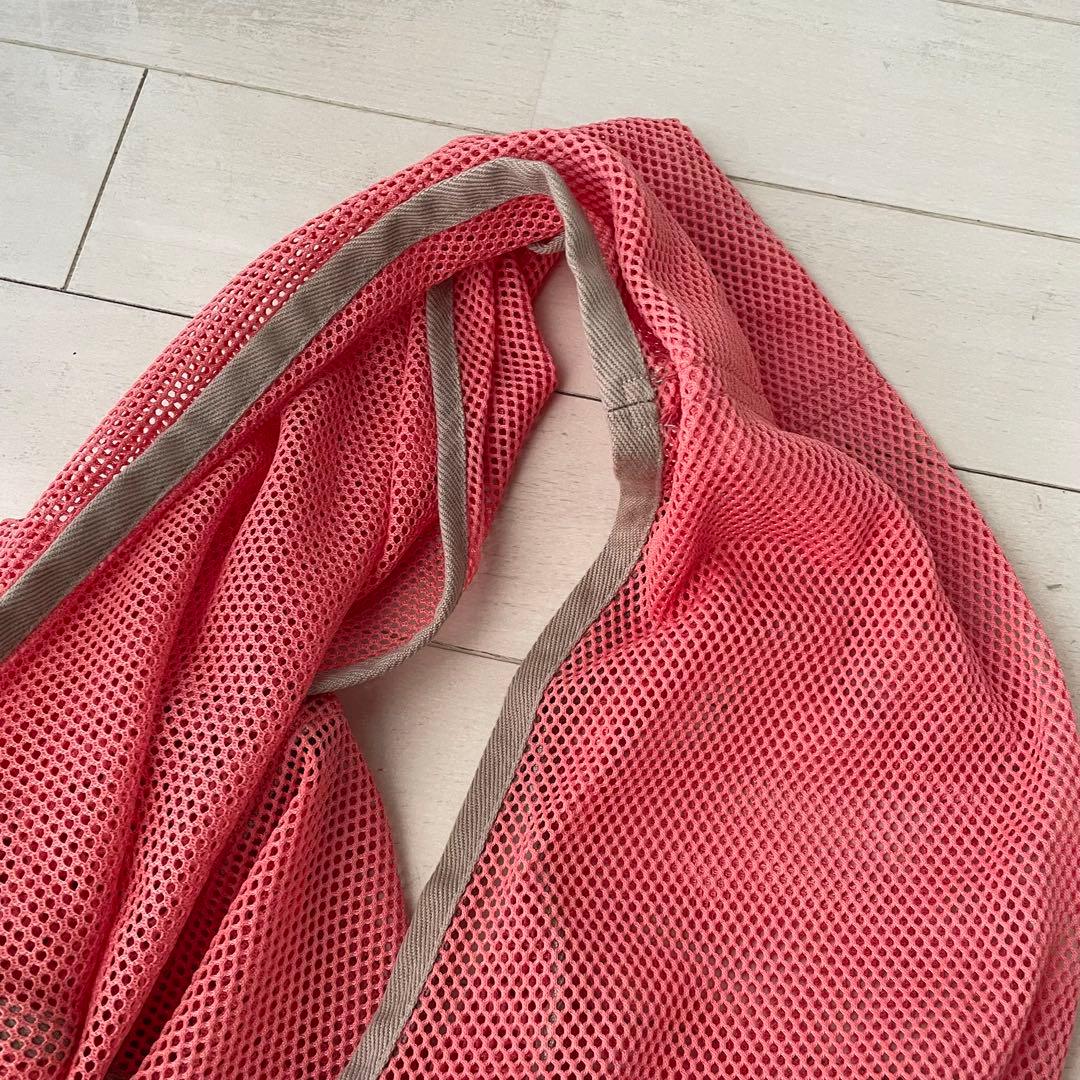 【お得！処分前】erva エルバ　メッシュ　ドッグスリング　S コーラルピンク