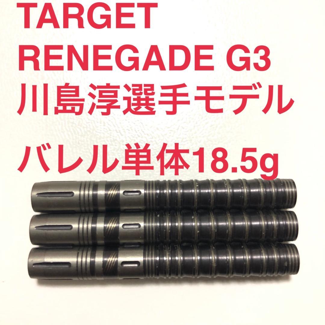 美品TARGETターゲット川島淳RENEGADEレネゲイドG3定価13000円