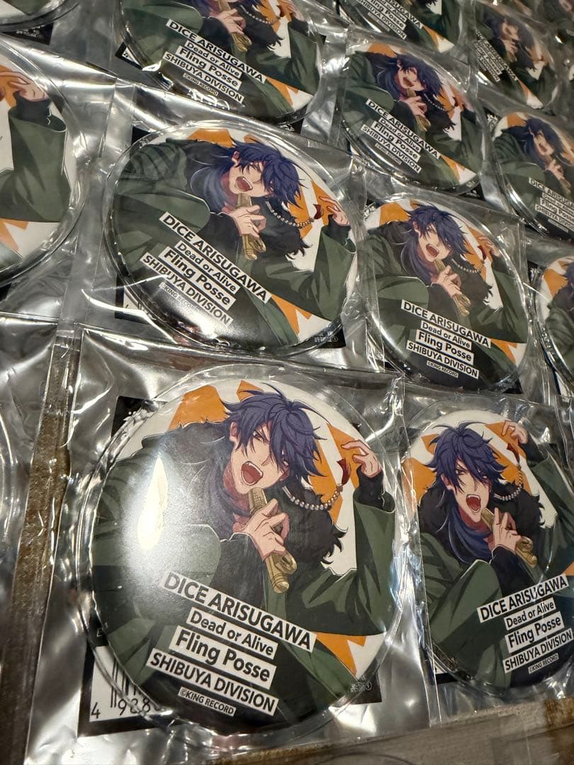 【ヒプマイ】有栖川帝統 6th LIVE 2nd D.R.B 缶バッジ 痛バ