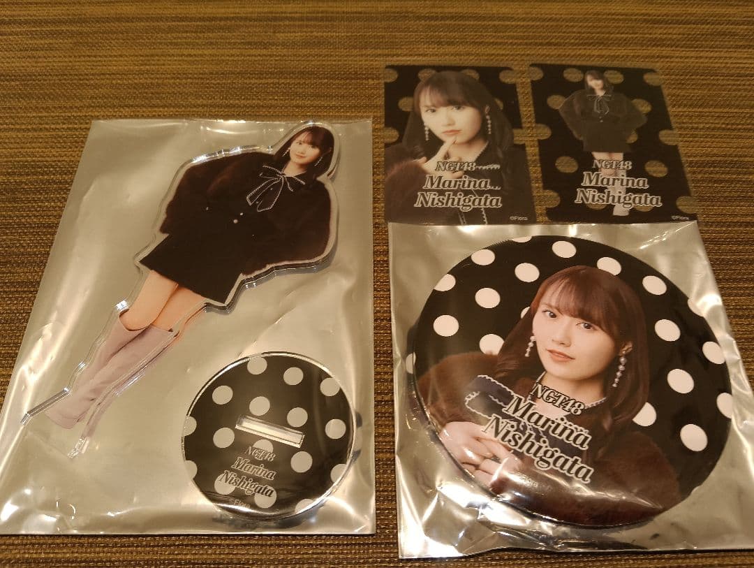 西潟茉莉奈　NGT48　シアターくじ　クリアカード　2026年　2月　セット